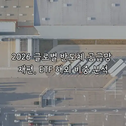 2026 글로벌 반도체 공급망 재편, ETF 해외 비중 분석