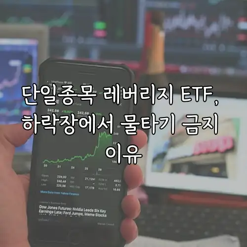 단일종목 레버리지 ETF, 하락장에서 물타기 금지 이유